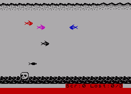 Игра Aqua Battle (ZX Spectrum)