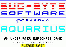 Игра Aquarius (ZX Spectrum)