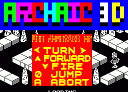 Игра Archaic (ZX Spectrum)