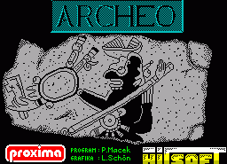 Игра Archeo (ZX Spectrum)