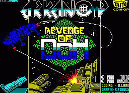 Игра Arkanoid - Revenge of Doh (ZX Spectrum)