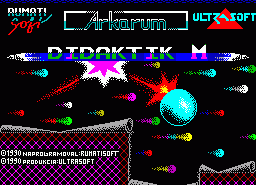 Игра Arkarum (ZX Spectrum)