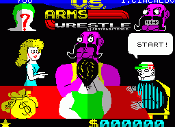 Игра Arm Wrestle (ZX Spectrum)