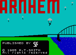 Игра Arnhem (ZX Spectrum)