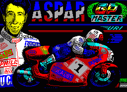Игра Aspar GP Master (ZX Spectrum)