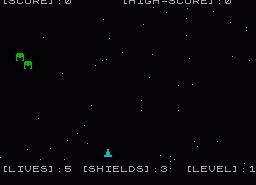 Игра Astro Battle (ZX Spectrum)