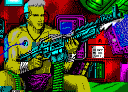 Игра Astro Marine Corps (ZX Spectrum)