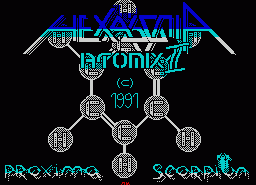 Игра Atomix II: Hexagonia (ZX Spectrum)