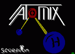 Игра Atomix (ZX Spectrum)