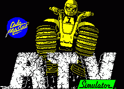 Игра ATV Simulator (ZX Spectrum)