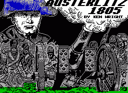 Игра Austerlitz 1805 (ZX Spectrum)