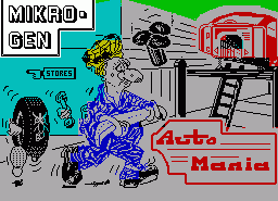 Игра Automania (ZX Spectrum)