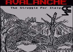 Игра Avalanche (ZX Spectrum)