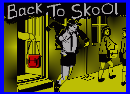 Игра Back to Skool (ZX Spectrum)