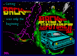 Игра Back to the Future Part II (ZX Spectrum)