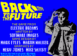 Игра Back to the Future (ZX Spectrum)