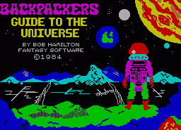 Игра Backpackers Guide to the Universe (ZX Spectrum)