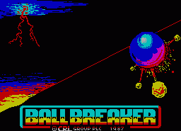 Игра Ball Breaker (ZX Spectrum)