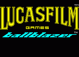 Игра Ballblazer (ZX Spectrum)