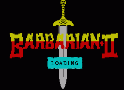 Игра Barbarian II: The Dungeon of Drax (ZX Spectrum)