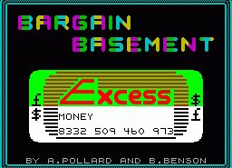 Игра Bargain Basement!!! (ZX Spectrum)