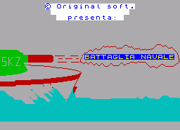 Игра Battaglia Navale (ZX Spectrum)