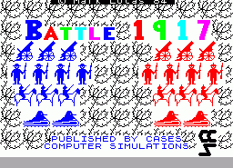 Игра Battle 1917 (ZX Spectrum)