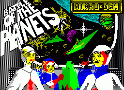 Игра Battle of the Planets (ZX Spectrum)