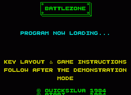 Игра Battlezone (ZX Spectrum)