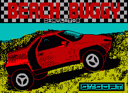 Игра Beach Buggy Simulator (ZX Spectrum)