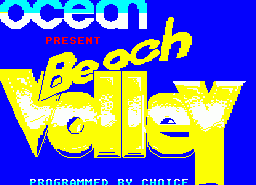 Игра Beach Volley (ZX Spectrum)