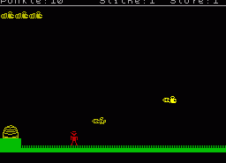 Игра Beecatcher (ZX Spectrum)