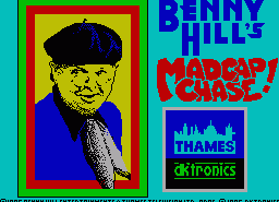 Игра Benny Hill's Madcap Chase! (ZX Spectrum)