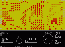 Игра Bergwacht (ZX Spectrum)