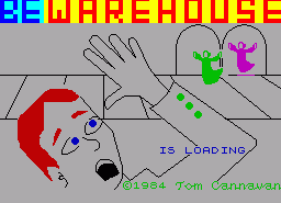 Игра Bewarehouse (ZX Spectrum)