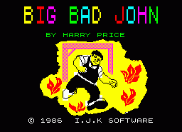 Игра Big Bad John (ZX Spectrum)