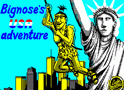Игра Big Nose's American Adventure (ZX Spectrum)