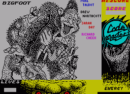 Игра Bigfoot (ZX Spectrum)