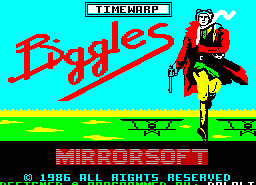 Игра Biggles (ZX Spectrum)