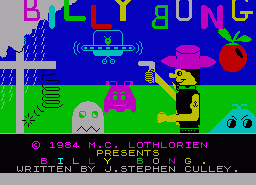 Игра Billy Bong (ZX Spectrum)