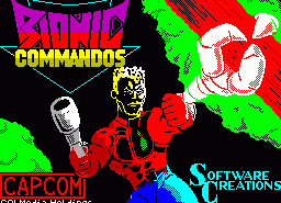 Игра Bionic Commando (ZX Spectrum)