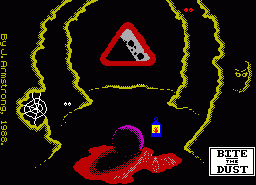 Игра Bite the Dust (ZX Spectrum)