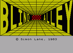 Игра Blind Alley (ZX Spectrum)