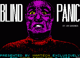 Игра Blind Panic (ZX Spectrum)