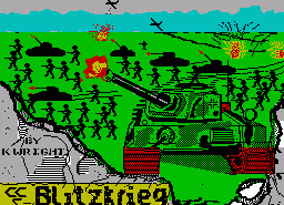 Игра Blitzkrieg (ZX Spectrum)