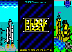 Игра Block-Dizzy (ZX Spectrum)