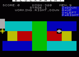 Игра Block Paint (ZX Spectrum)