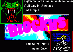 Игра Blockus (ZX Spectrum)