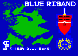 Игра Blue Riband (ZX Spectrum)