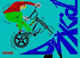 Игра BMX Kidz (ZX Spectrum)